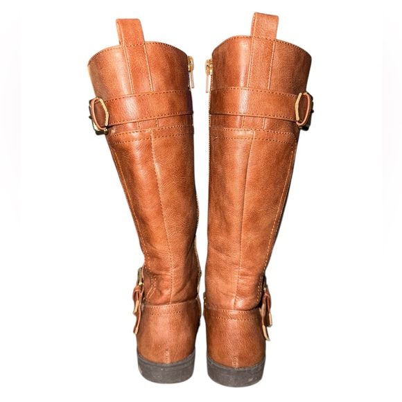 SO Camilaa Cognac Girls’ Knee-High Boots - Size 12 - Picture 5 of 7